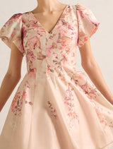 Camden Puff Sleeve Mini Dress Forever New