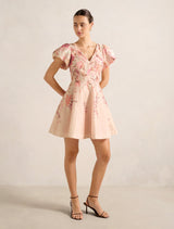 Camden Puff Sleeve Mini Dress Forever New