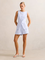 Chloe High Neck Waistcoat Forever New