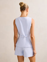 Chloe High Neck Waistcoat Forever New