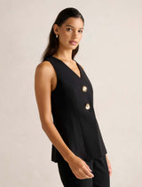 Lily Long Waistcoat Forever New