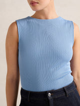 Frankie Boat Neck Tank Top Forever New