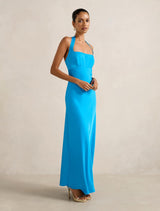 April Petite Open Back Maxi Dress Forever New