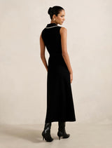 Raegan Petite Contrast Trim Midi Dress Forever New