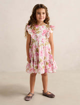 Diana Tiered Frill Midi Girls Dress Forever New