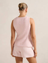 Lisa Boucle Waistcoat Forever New