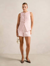Lisa Boucle Waistcoat Forever New