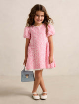 Juliette Girls Puff Sleeve Dress Forever New