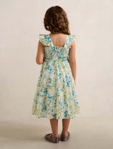 Magnolia Girls Shirred Midi Dress Forever New