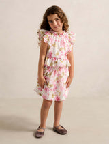 Violetta Girls Peplum Top Forever New