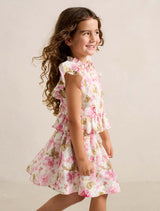 Violetta Girls Peplum Top Forever New