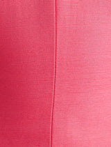 Esther U-Neck Halter Linen Mini Dress