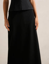 Drew Low Waist Column Skirt Forever New