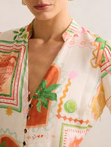 Sophie Puff Sleeve Midi Dress Forever New