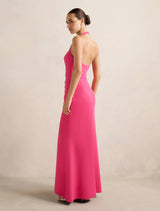 Willow Halter Wrap Maxi Dress Forever New