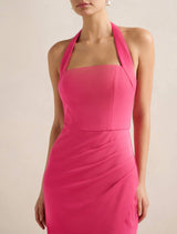 Willow Halter Wrap Maxi Dress Forever New