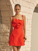 Nicolette Flower Mini Dress Forever New