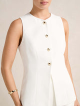 Hendrix Long Waistcoat Forever New