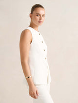 Hendrix Long Waistcoat Forever New