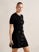 Mallory Knitted Mini Dress Forever New