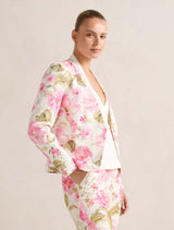 Porsha Printed Blazer Forever New