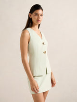 Veda Long Waistcoat Forever New