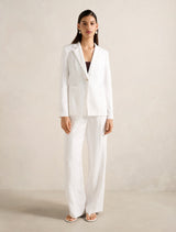 Lucy Linen Blazer Forever New