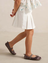 Davina Pleated Girls Denim Skirt Forever New