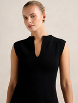 Katerina Crepe Knit Mini Dress Forever New