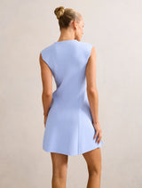 Katerina Crepe Knit Mini Dress Forever New