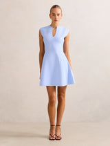 Katerina Crepe Knit Mini Dress Forever New