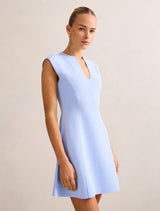 Katerina Crepe Knit Mini Dress Forever New