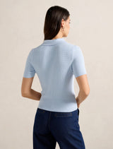 Alice Stitch Interest Polo Top Forever New