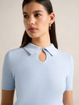 Alice Stitch Interest Polo Top Forever New