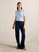 Alice Stitch Interest Polo Top Forever New