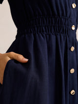 Eleanor Button Down Midi Dress Forever New