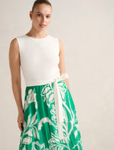 Mariah Boat Neck Midi Dress Forever New