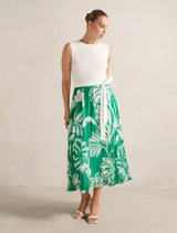 Mariah Boat Neck Midi Dress Cream Forever New