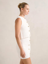 Elyse Textured Knit Tank Top Forever New