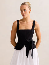 Celina 2 In 1 Linen Cotton Midi Dress Forever New