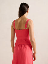 Darcy Tie Detail Top Forever New