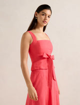 Darcy Tie Detail Top Forever New