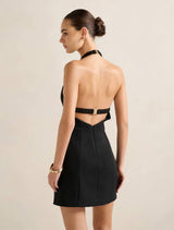 Lola Backless Halter Mini Dress Forever New