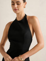 Lola Backless Halter Mini Dress Forever New