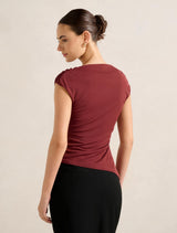 Tilda Mesh Asymm Top Forever New