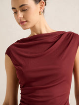 Tilda Mesh Asymm Top Forever New