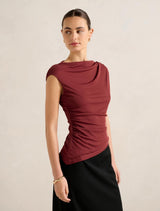 Tilda Mesh Asymm Top Forever New