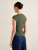 Tilda Mesh Asymm Top Forever New