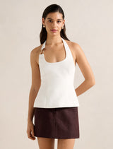 Dina Hardware Detail Top Porcelain Forever New