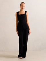 Dahlia Square Neck Waistcoat Forever New